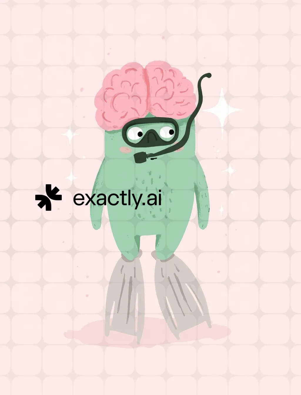 Diving Brain Creature created with Elegant Pastel by Irina Honcharyk