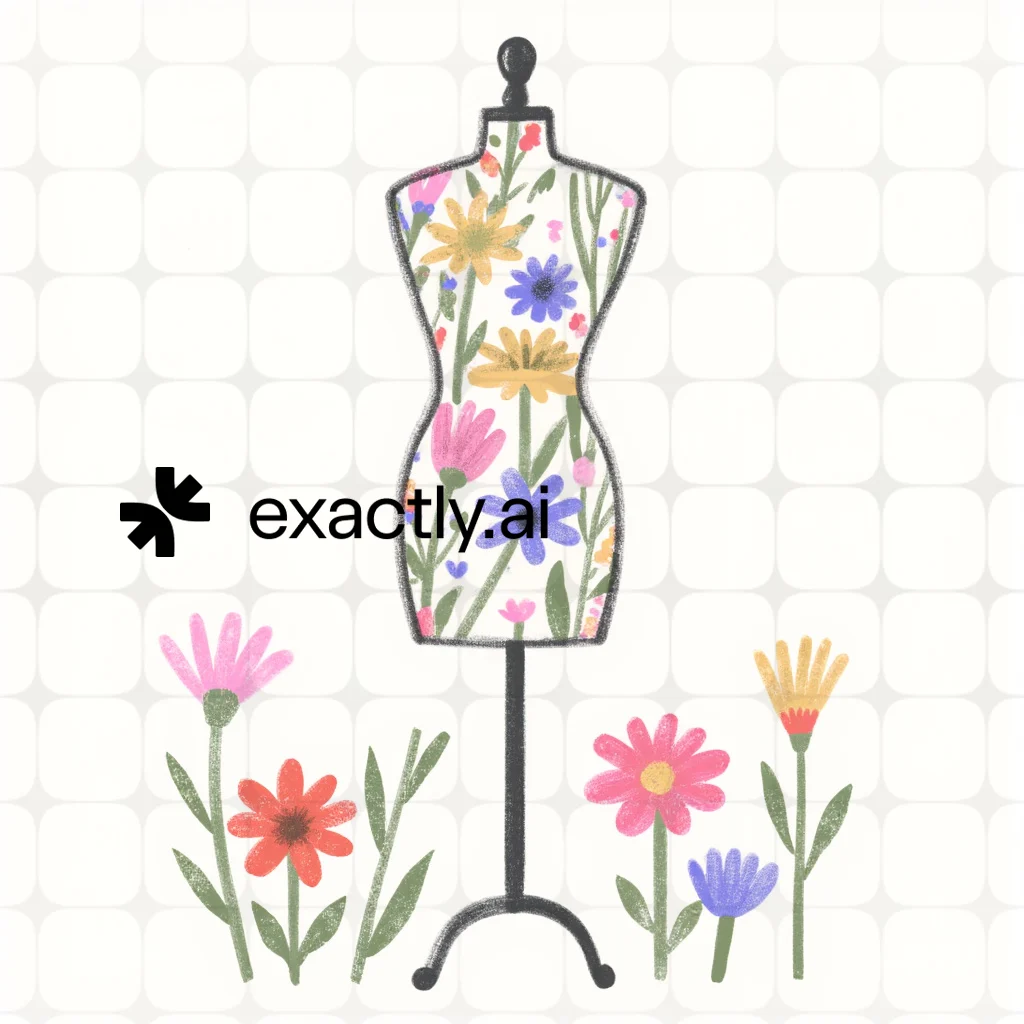 Flower dress form created with Pastel wanderlust by Daria Mingaleva