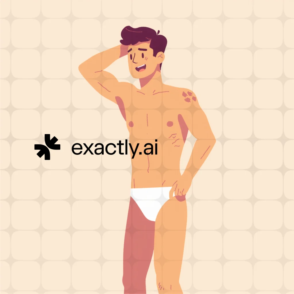 Man in Underwear created with Flat Colourful by xMx Luo