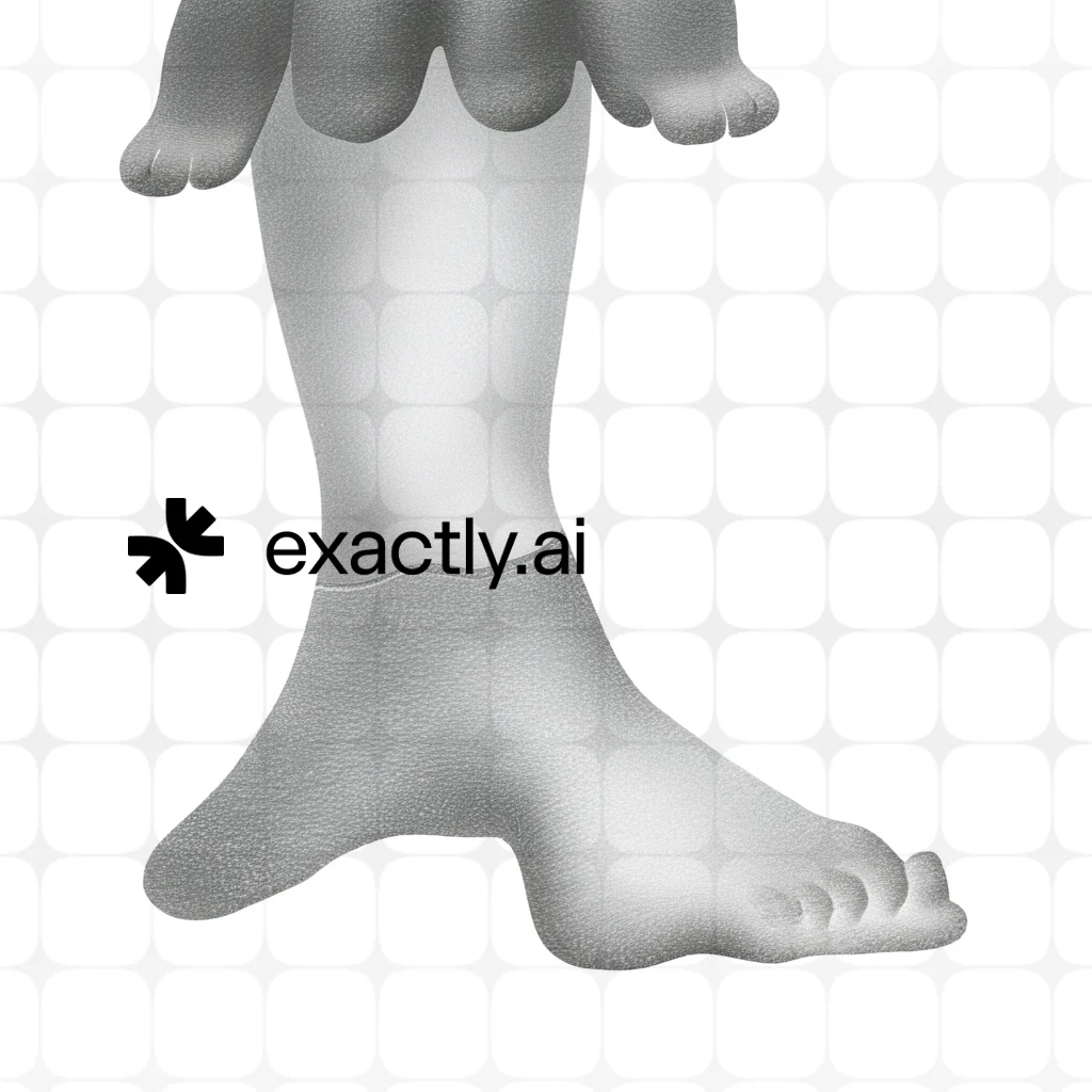 Foot created with Graphite creature by Liza Perelman