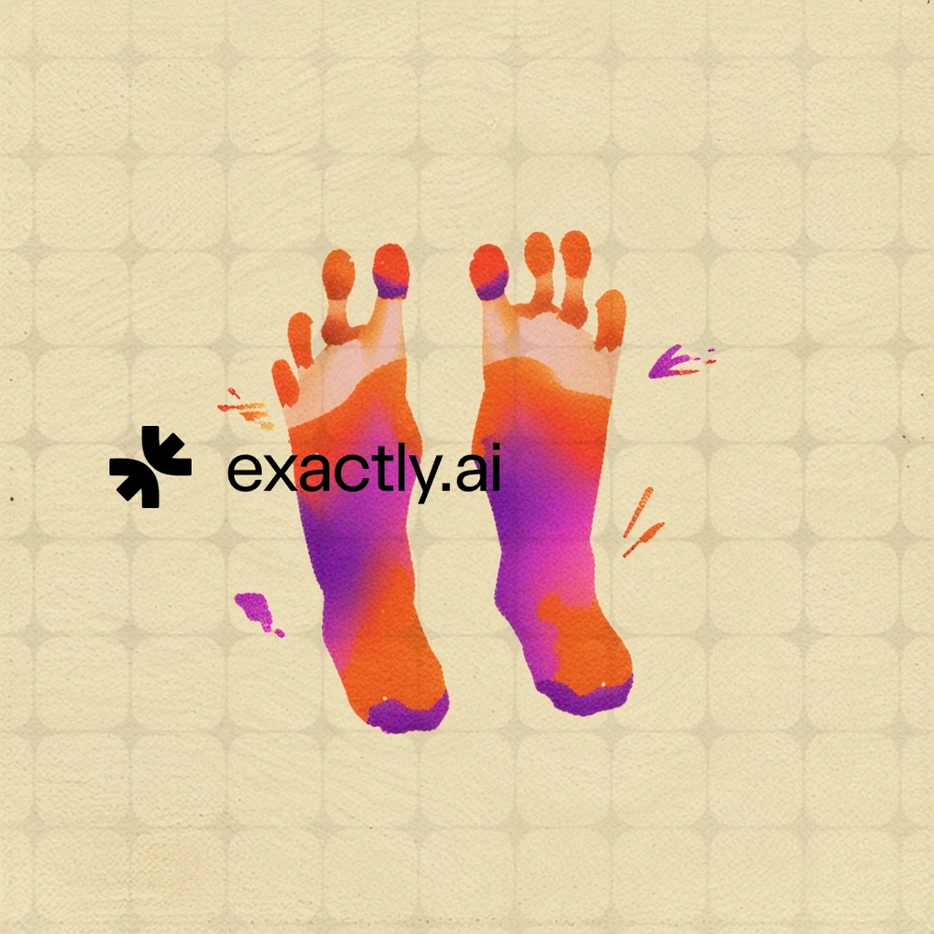 Feet created with Fright fall by Marcos Abdallah