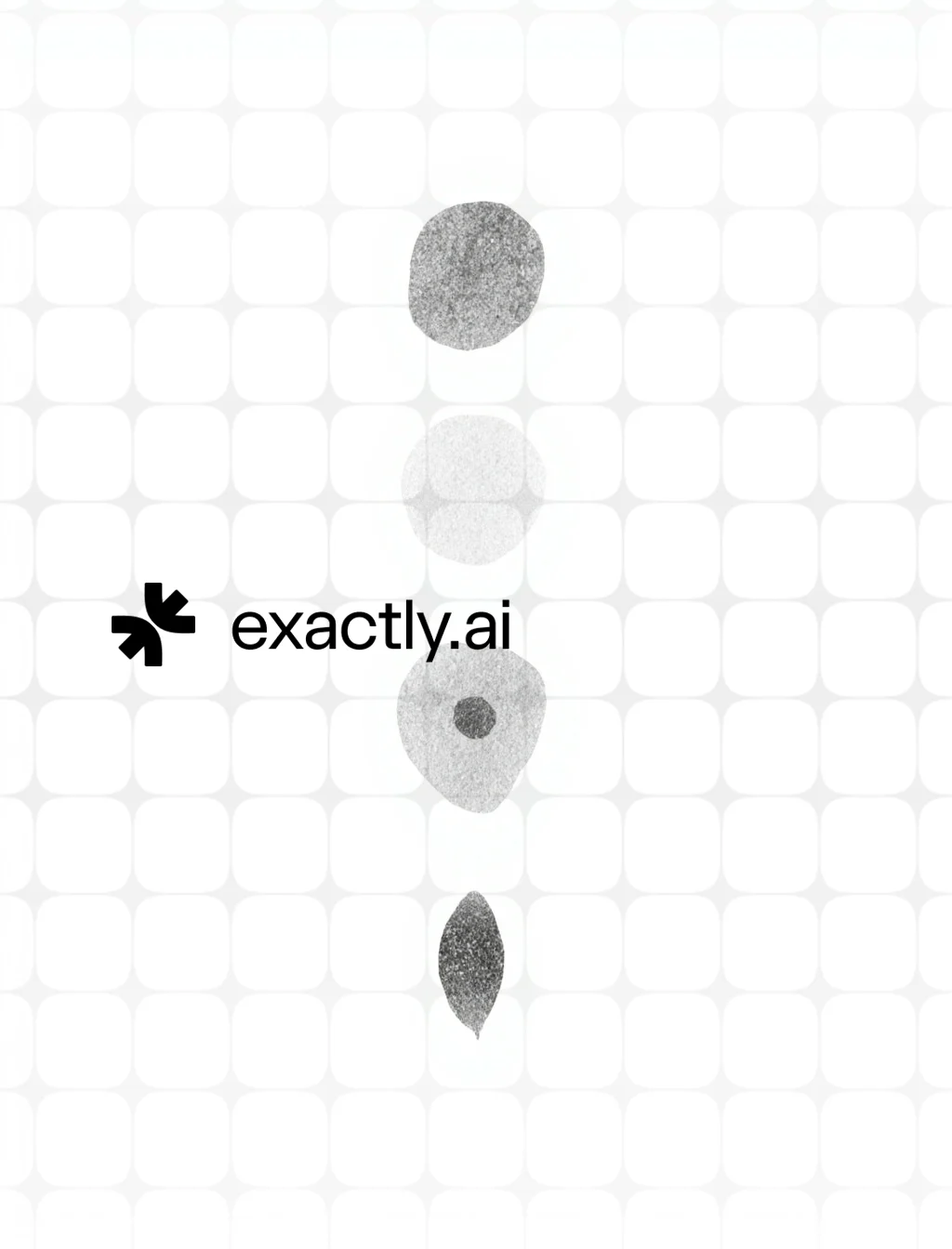 Abstract Snowman Silhouette created with Graphite creature by Liza Perelman