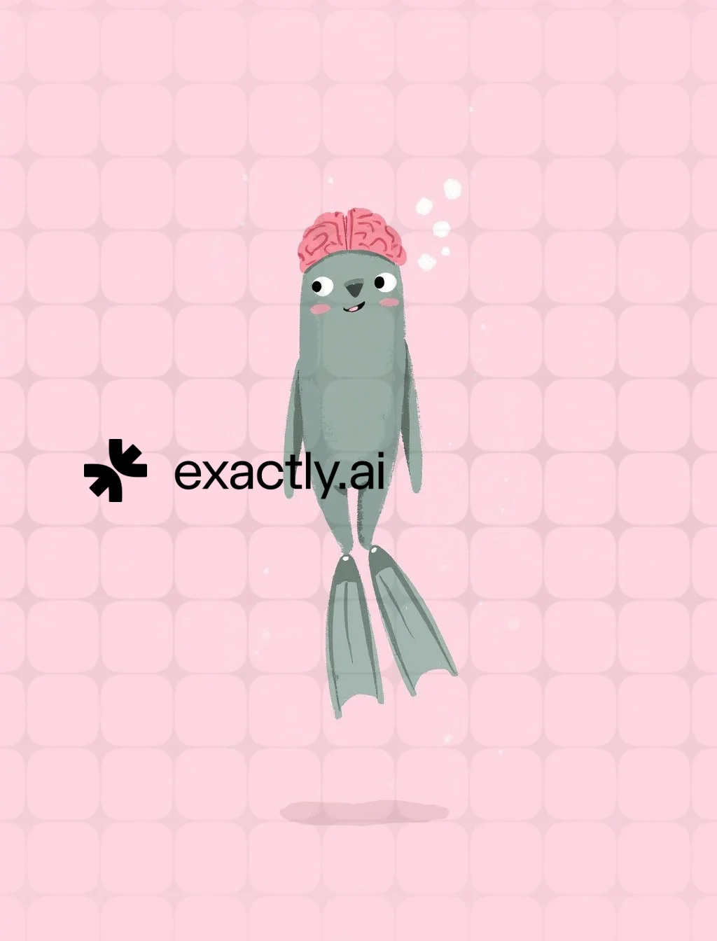 Diving Brain Creature created with Elegant Pastel by Irina Honcharyk