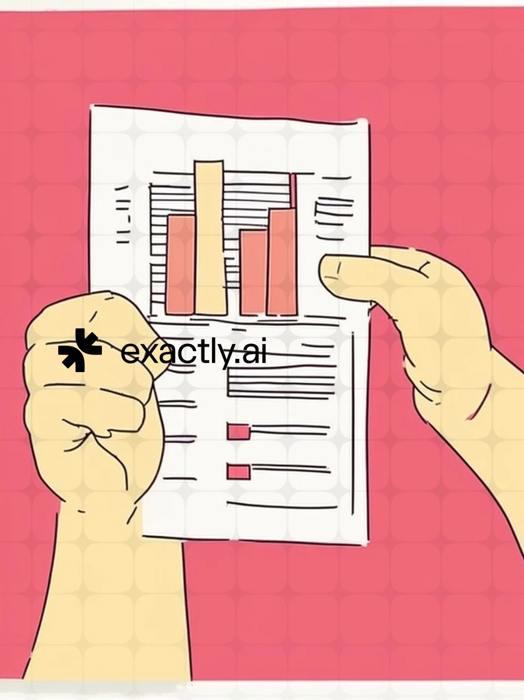 Hands holding paper created with Orange world by Varvara Pivnyuk