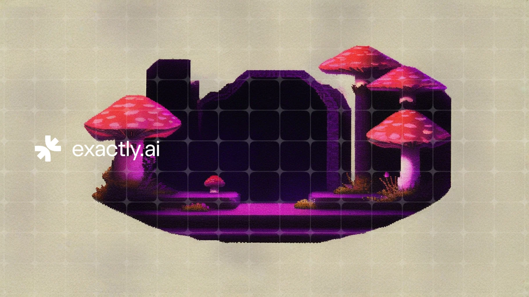 Mushroom island created with Fright fall by Marcos Abdallah