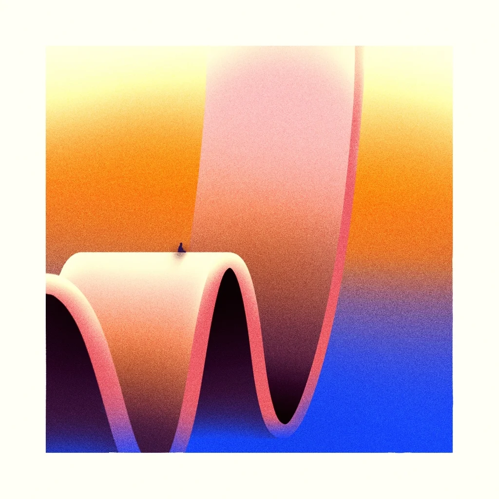 Image from the training dataset for the "Surrealscapes" model