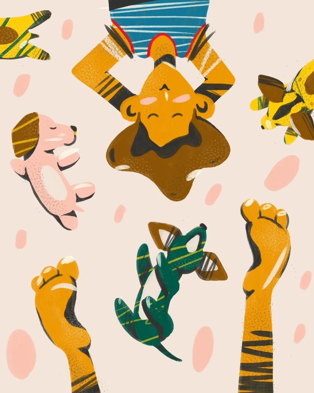 Image from the training dataset for the "Playful Adventures" model