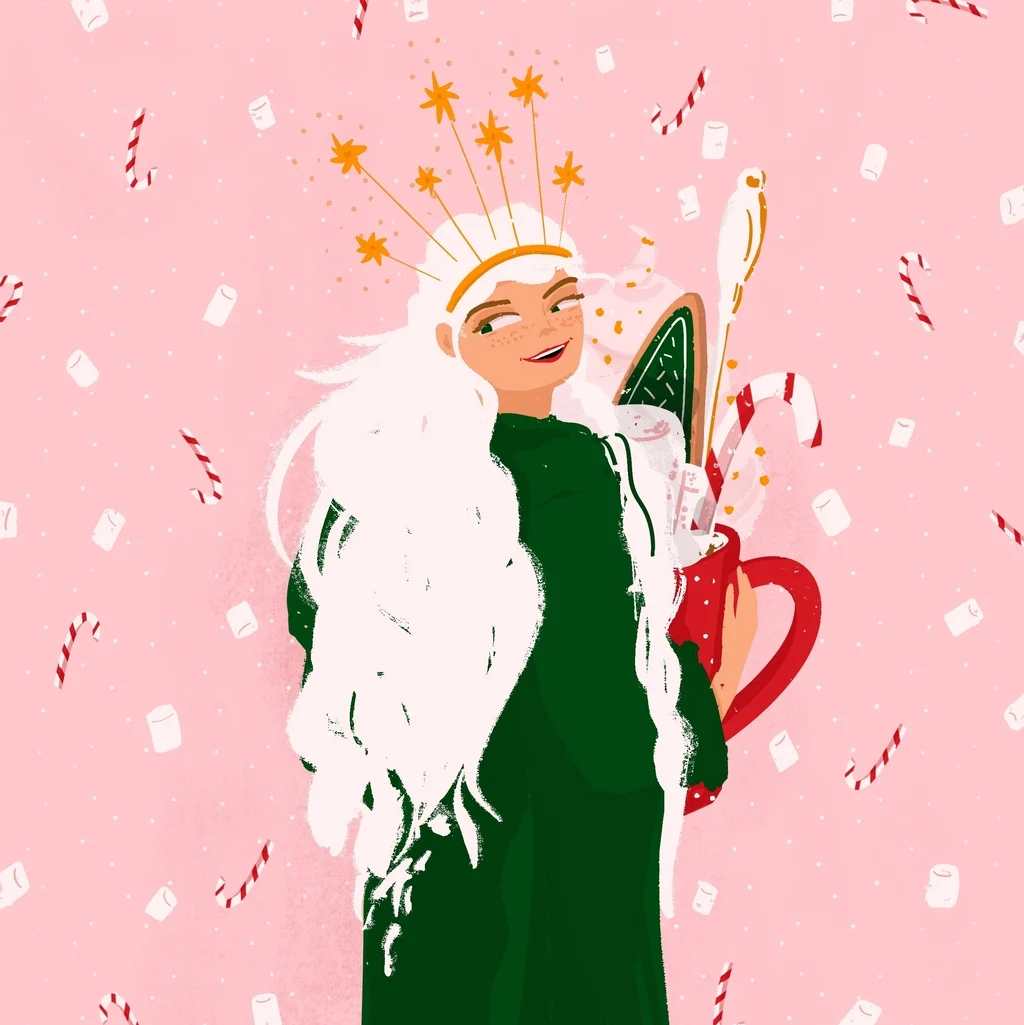 Image from the training dataset for the "Elegant Pastel" model