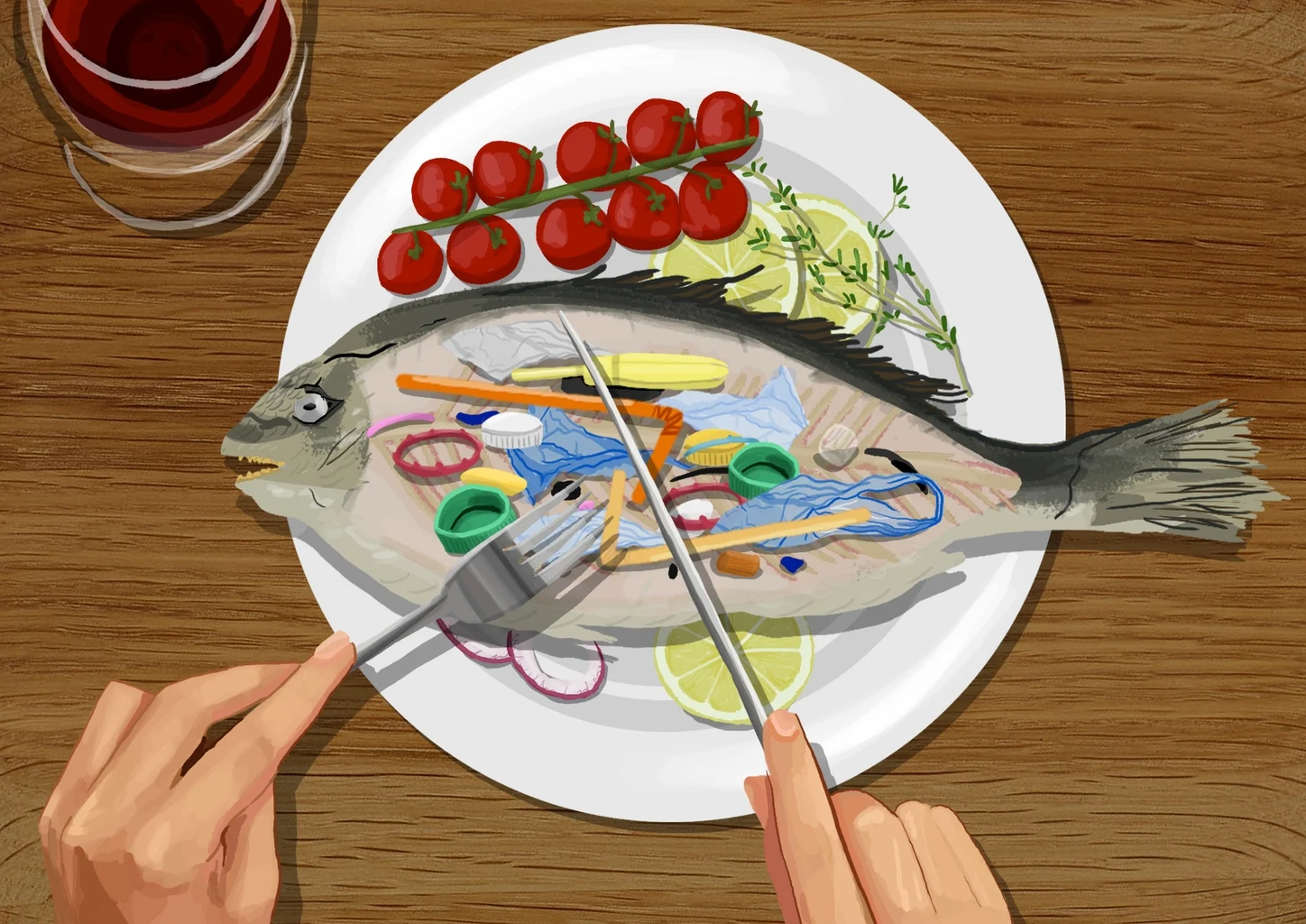 Image from the training dataset for the "Ethereal Realism" model