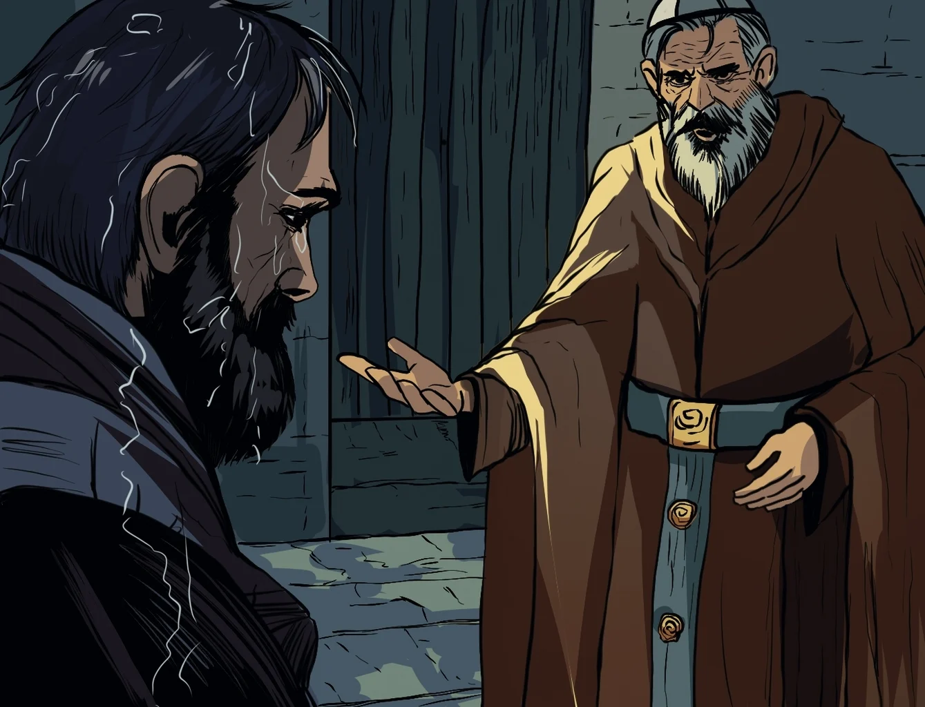 Image from the training dataset for the "Graphic Novel" model