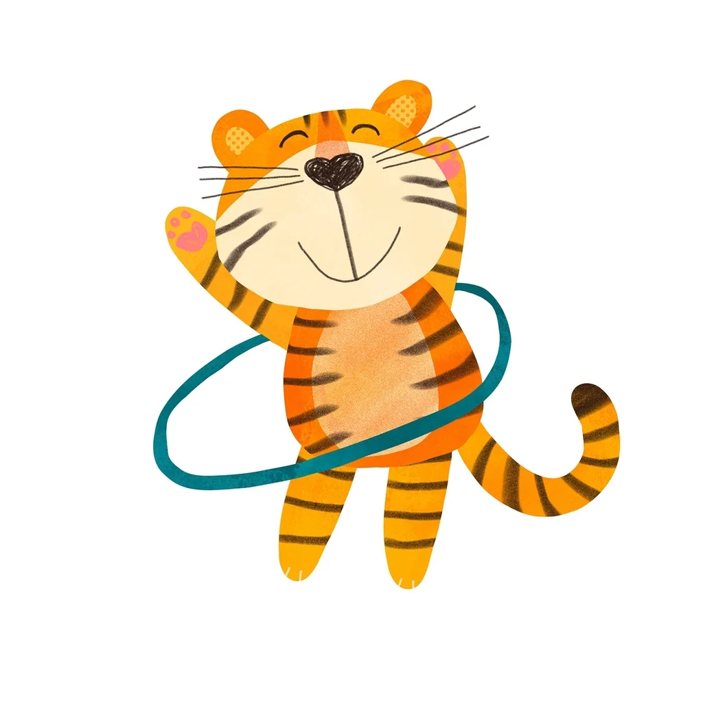 Image from the training dataset for the "Collage Whimsy" model