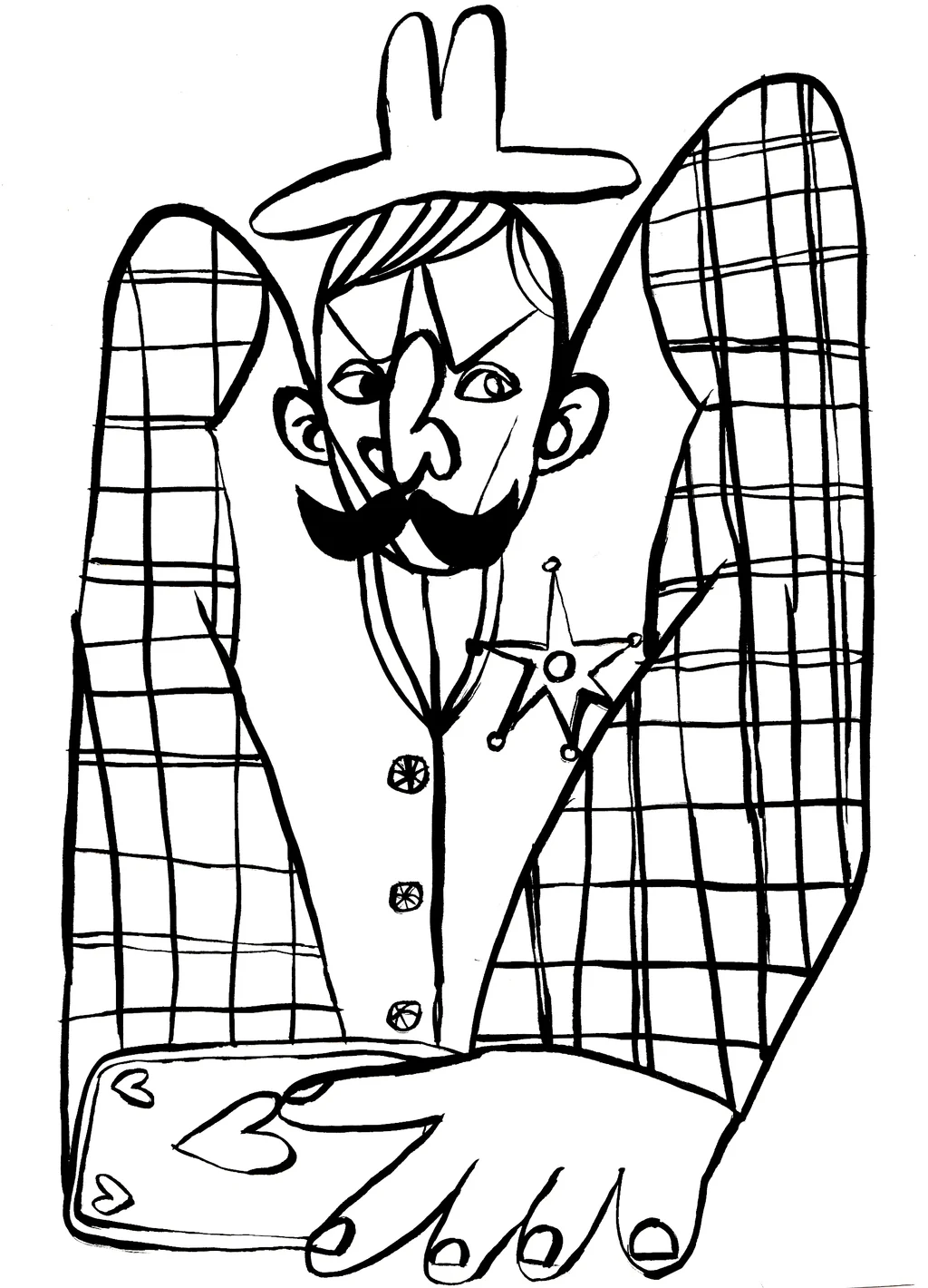 Image from the training dataset for the "Raw Ink" model