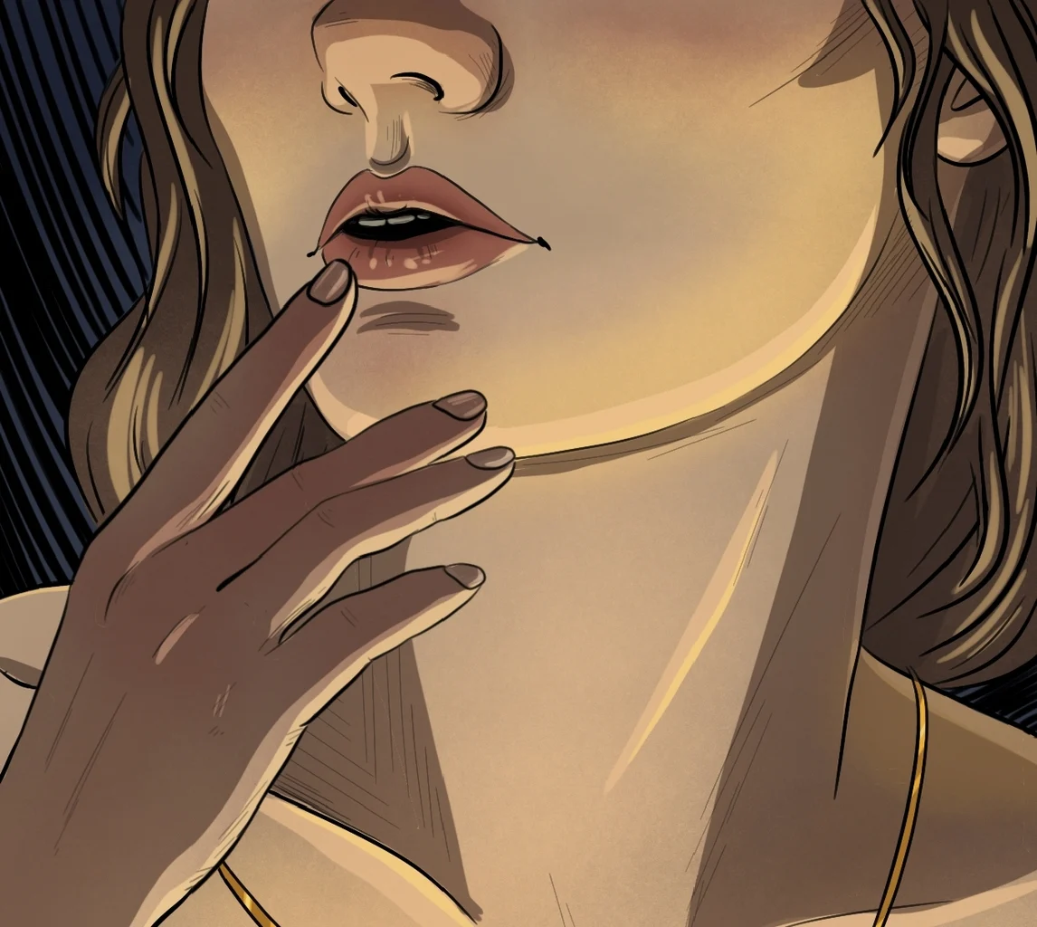 Image from the training dataset for the "Graphic Novel" model