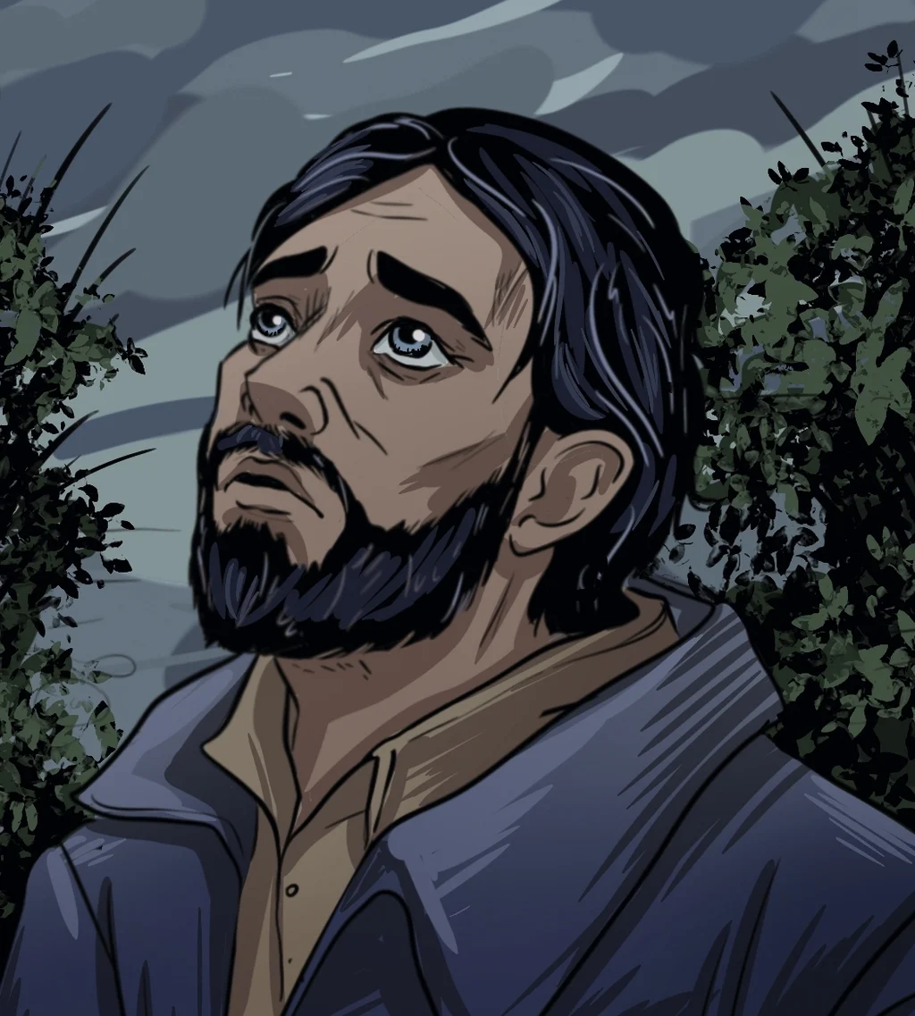 Image from the training dataset for the "Graphic Novel" model