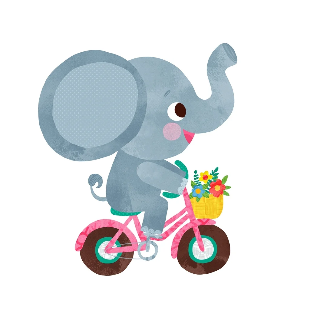 Image from the training dataset for the "Collage Whimsy" model