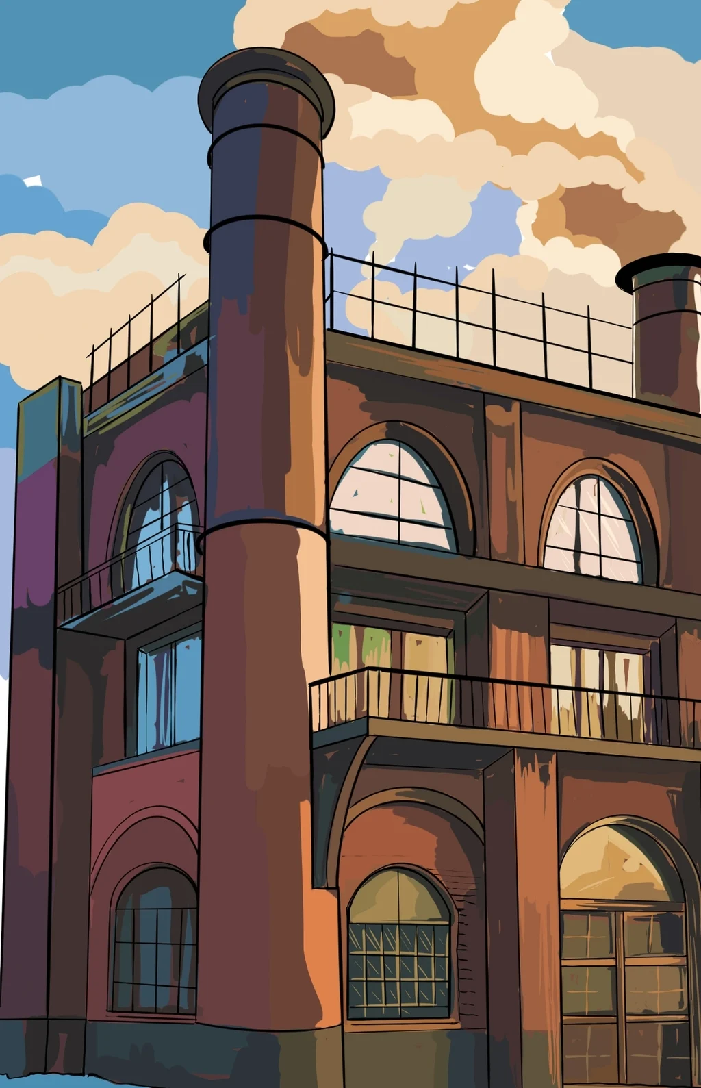 Image from the training dataset for the "Graphic Novel" model