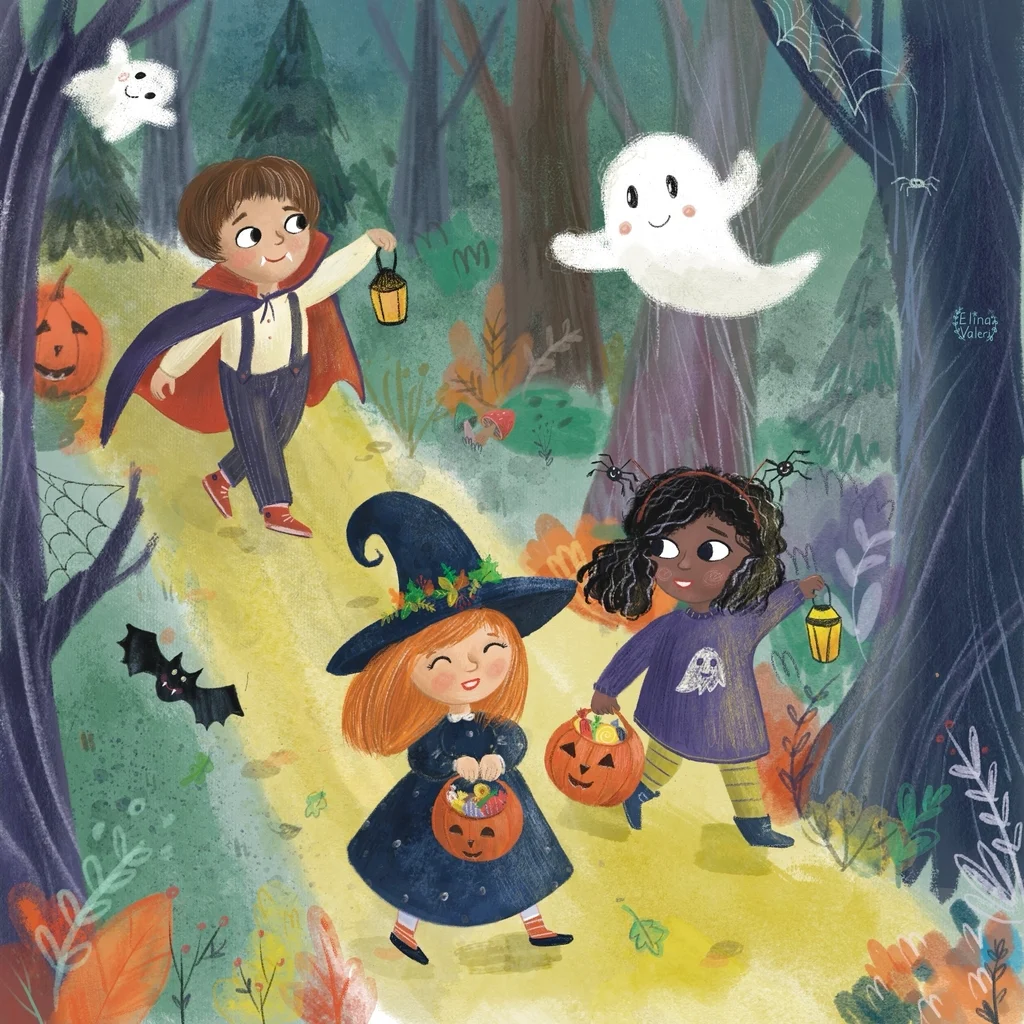 Image from the training dataset for the "Whimsical Wonders " model