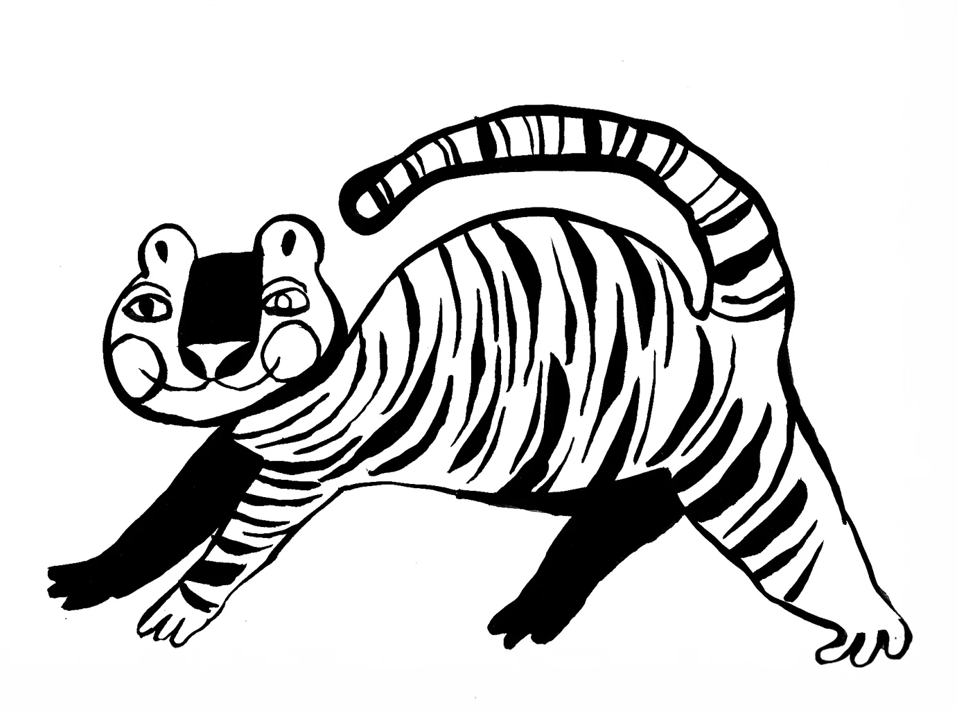 Image from the training dataset for the "Raw Ink" model