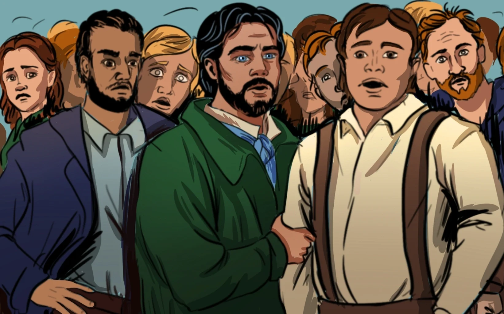 Image from the training dataset for the "Graphic Novel" model