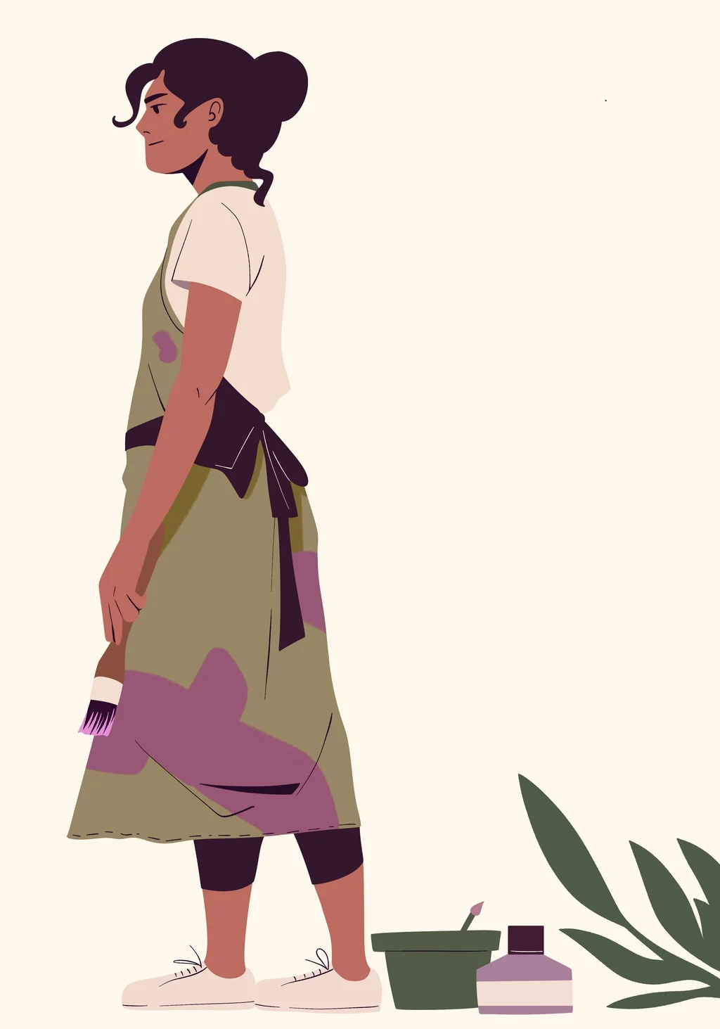 Image from the training dataset for the "Earthy Elegance" model