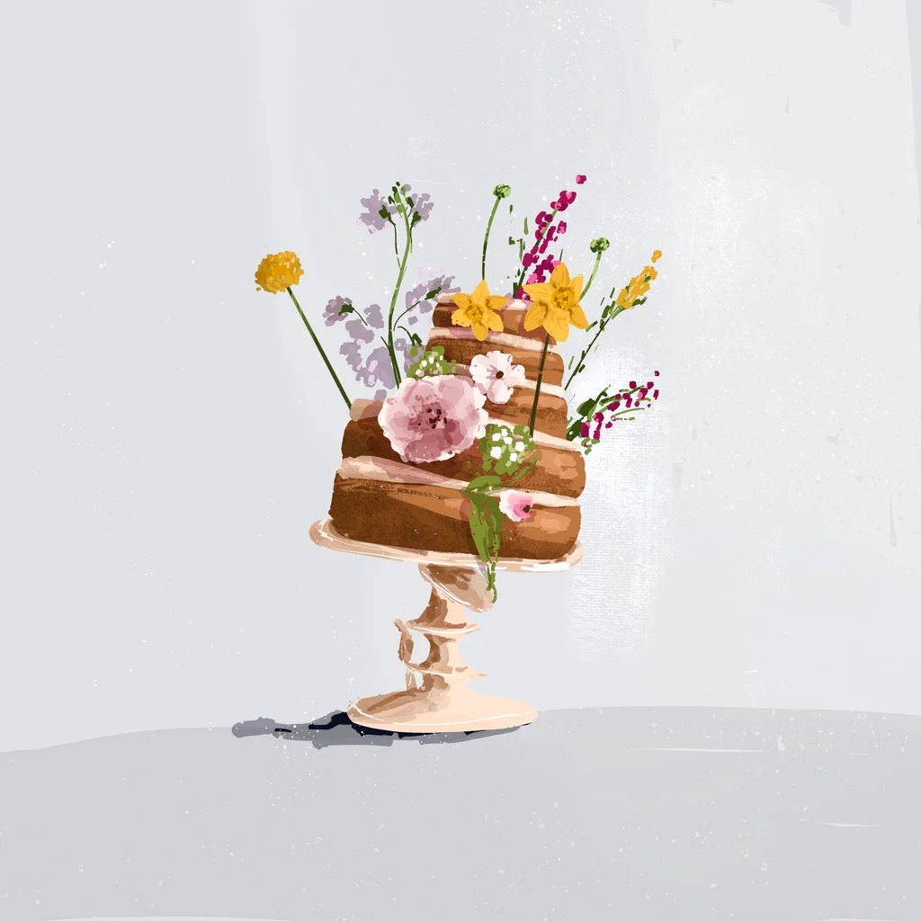 Image from the training dataset for the "Elegant Pastel" model