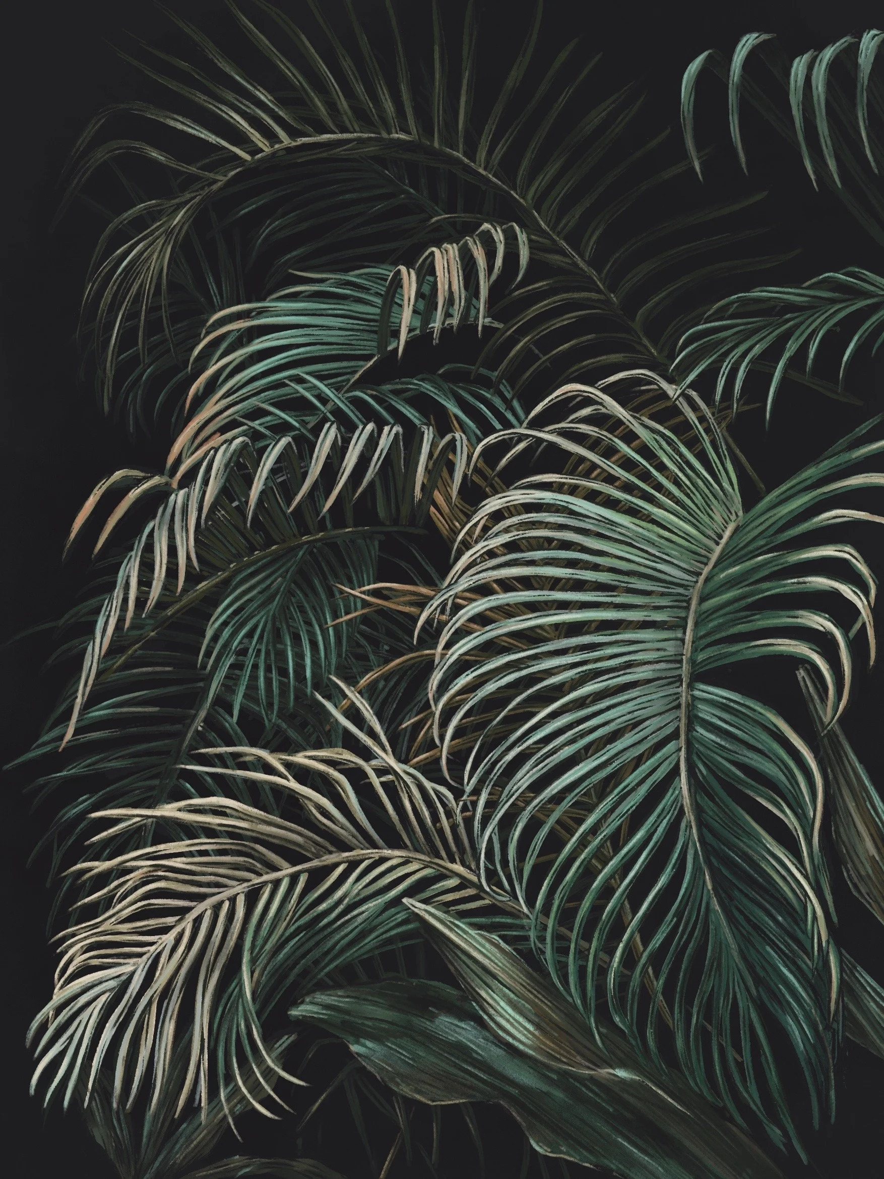 Image from the training dataset for the "Wild Elegance" model