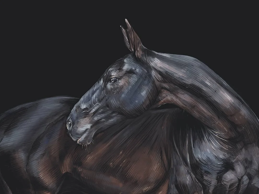 Image from the training dataset for the "Wild Elegance" model