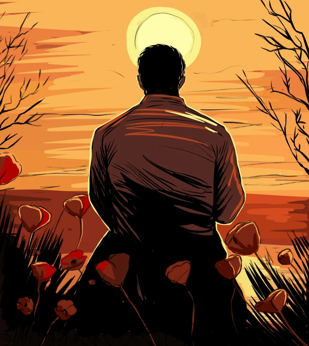 Image from the training dataset for the "Graphic Novel" model