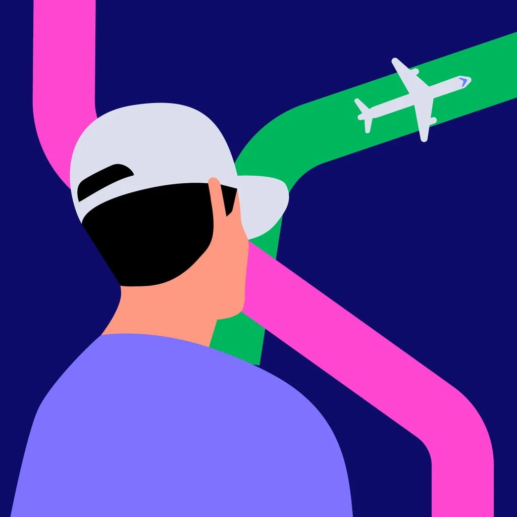 Image from the training dataset for the "Vibrant Journeys" model