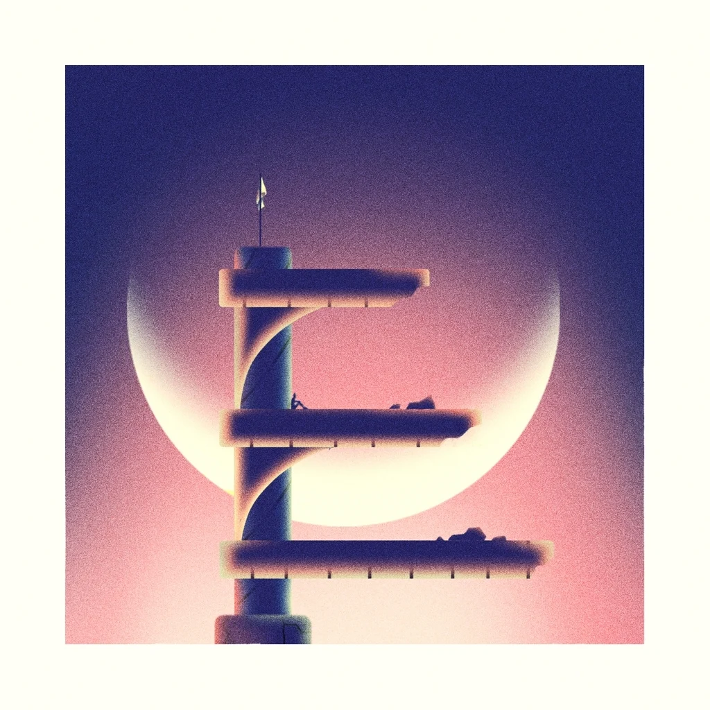 Image from the training dataset for the "Surrealscapes" model