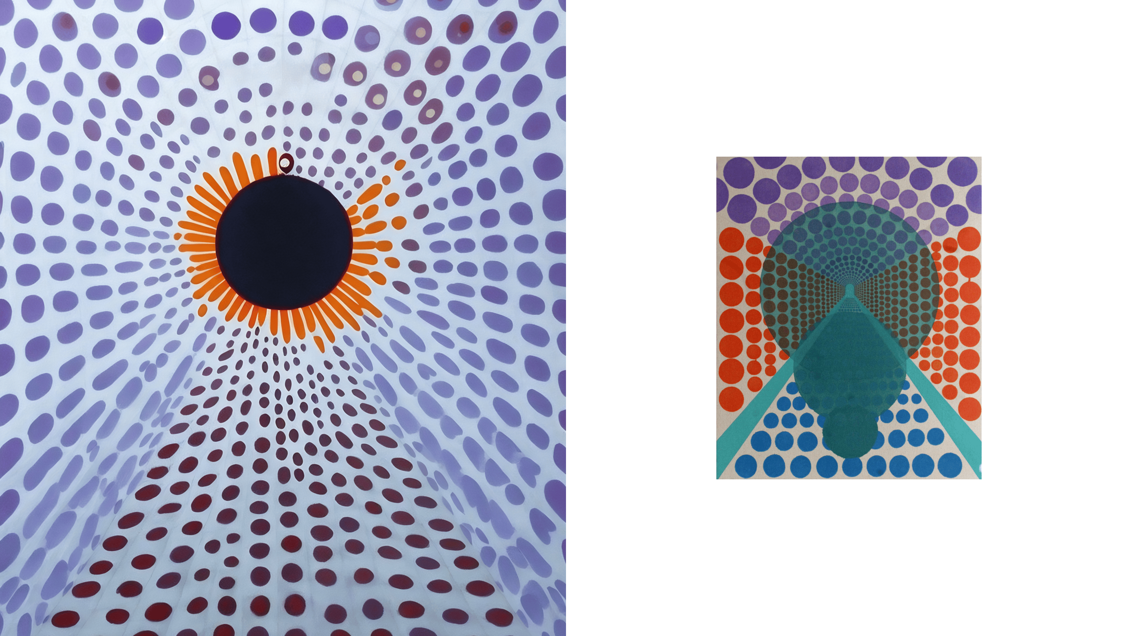 Image generated with exactly.ai (left) and original artwork (right)