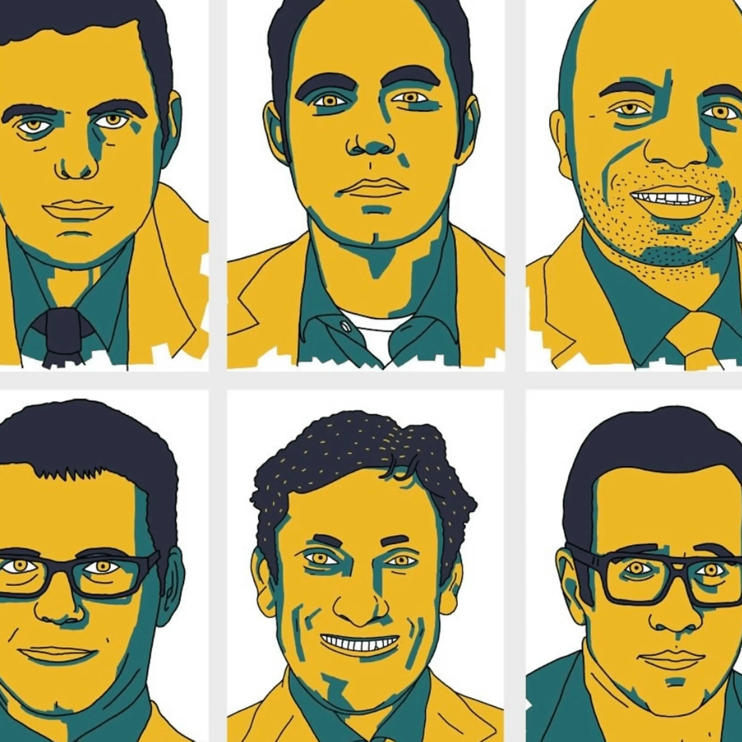 Dmitry Makonnen Illustrates Portraits