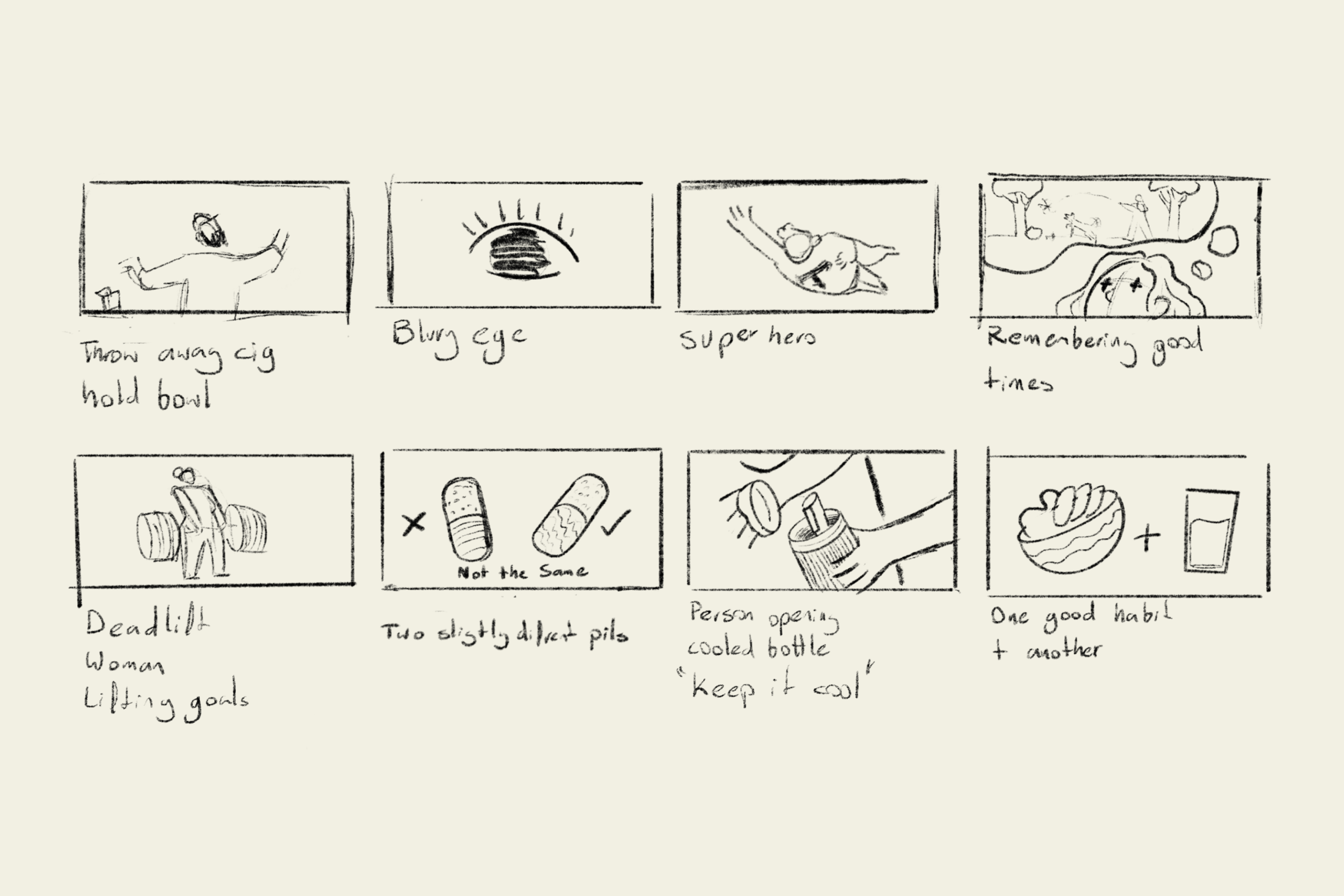 Illustrations at rough sketch stage, Dominik Korolczuk