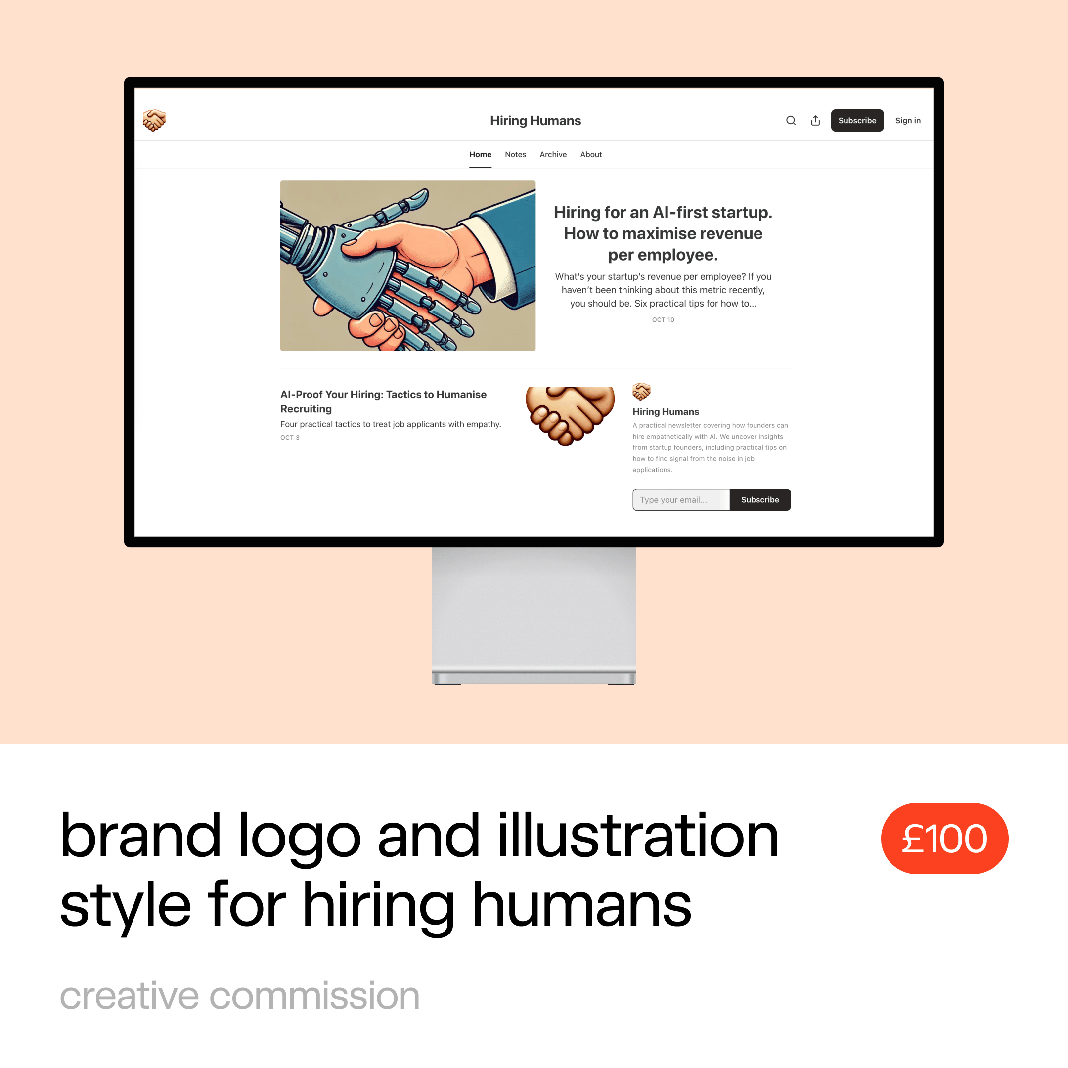 Community brief: hiring humans