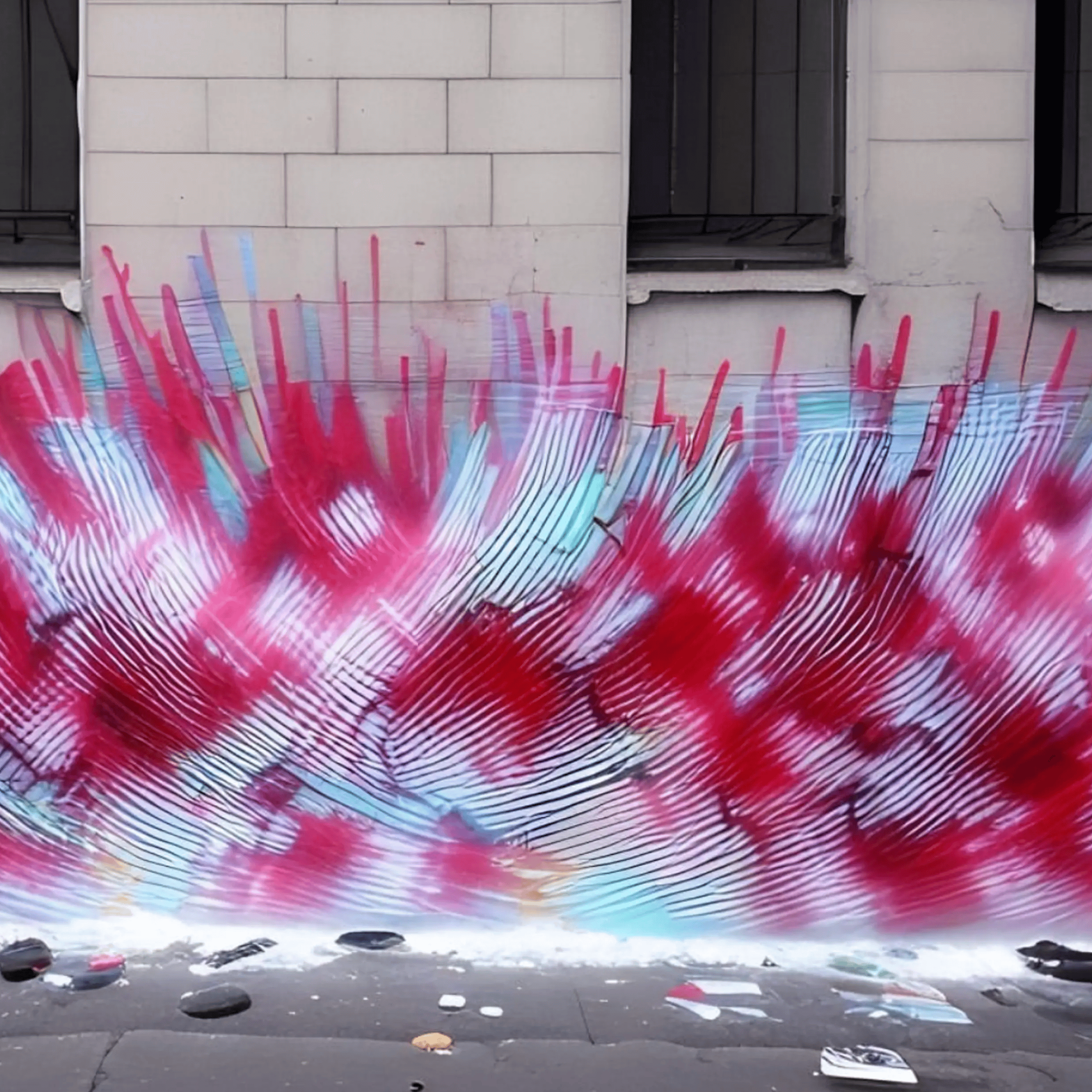 Anastasia’s Site-Specific Graffiti Works