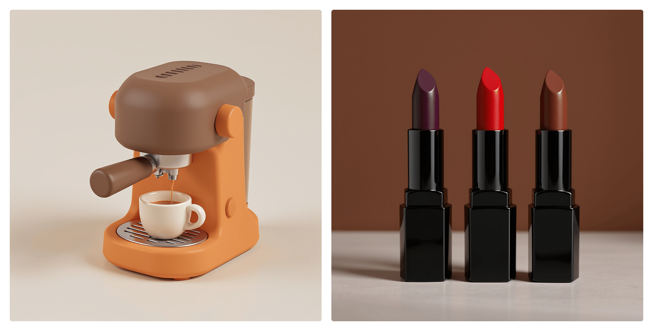 Renders featuring flawless materials and lighting