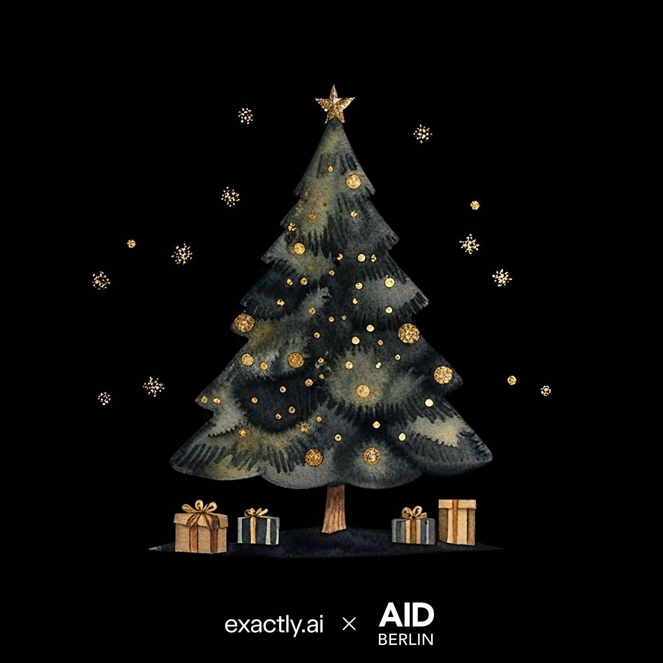 24-Hour Christmas card illustration challenge